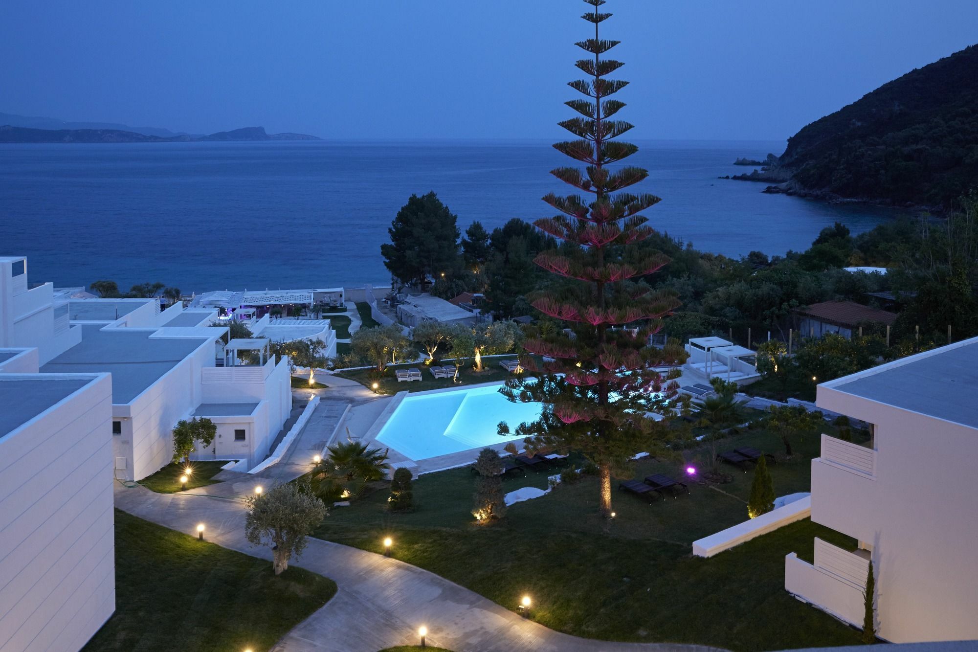 Lichnos Beach Hotell Parga Exteriör bild