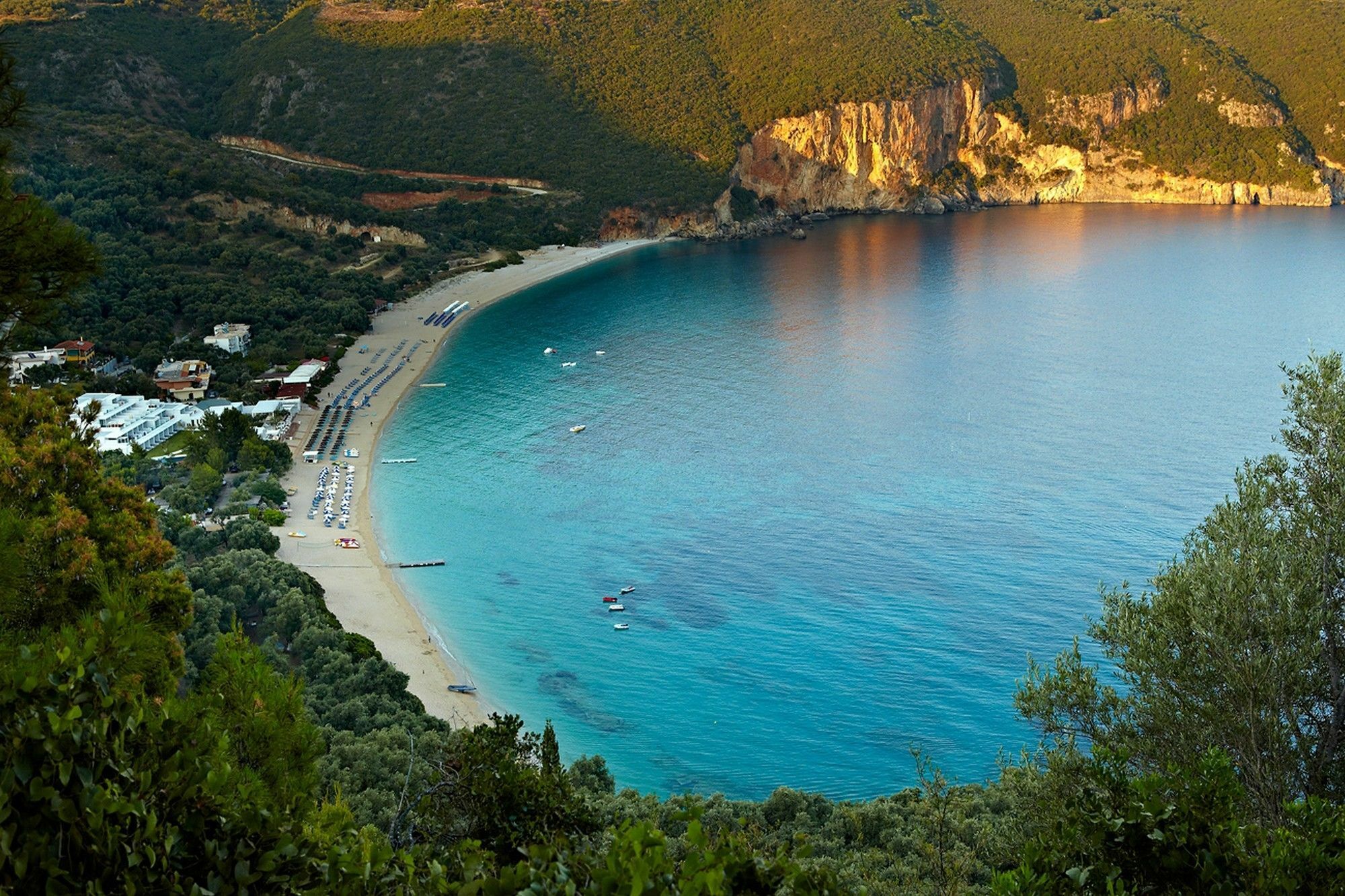 Lichnos Beach Hotell Parga Exteriör bild